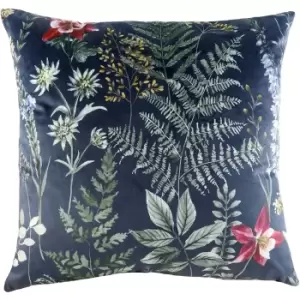 Image of Evans Lichfield Eden Trail Cushion Cover (One Size) (Navy/Green/Red)