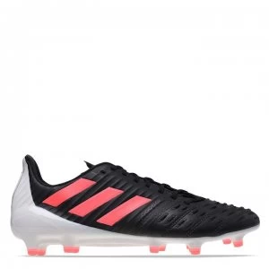 Image of adidas Predator Malice Control Rugby Boots Firm Ground - Black/Pink