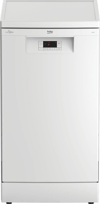 Image of Beko HygieneShield BDFS16031W Slimline Dishwasher - White - D Rated