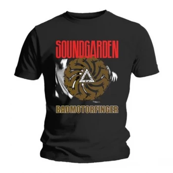 Image of Soundgarden - Badmotorfinger V.2 Unisex Medium T-Shirt - Black