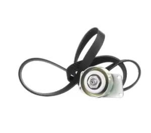 Image of SNR V-ribbed belt set PEUGEOT,CITROEN KA859.17 11287509520,55565301,55565303 Serpentine belt kit,Auxiliary belt kit,Poly V-belt kit,V-ribbed belt kit