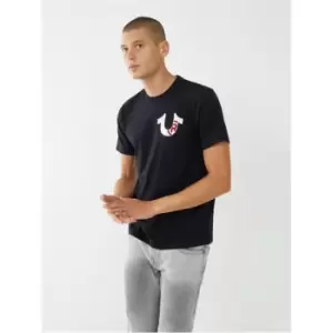 Image of True Religion Horseshoe T-Shirt Mens - Black