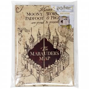 Image of Harry Potter Maurader's Map A5 Notebook