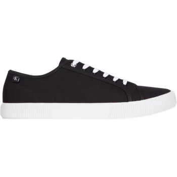 Image of Calvin Klein Jeans Vulcan Canvas Trainers - Black