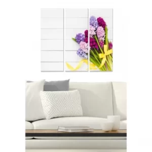 Image of MDF385526323 Multicolor Decorative MDF Painting (3 Pieces)