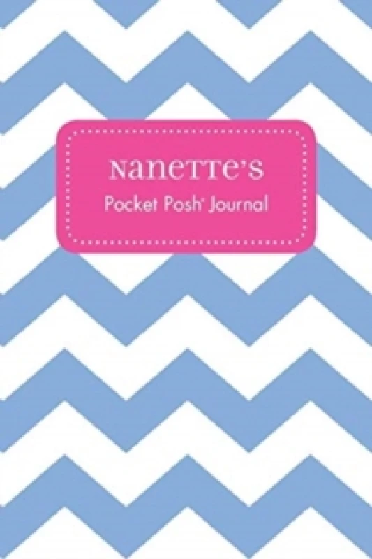 Image of Nanette's Pocket Posh Journal, Chevron Paperback / softback