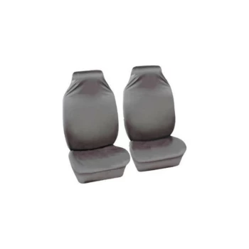 Image of Car Seat Covers Defender - Front Pair - Grey - DFFP1 - Sakura