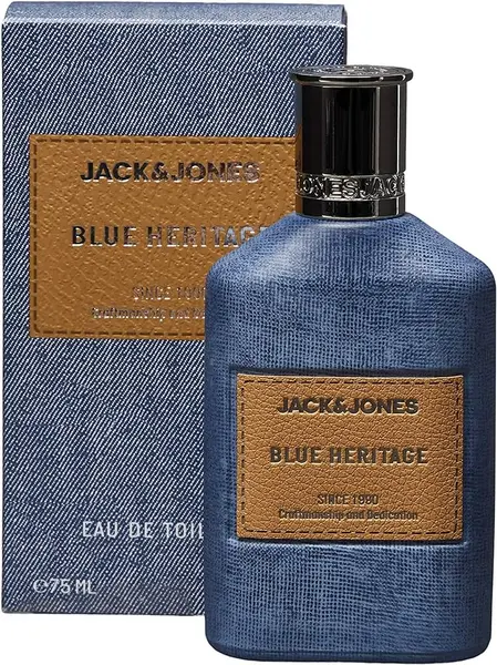 Image of Jack & Jones Blue Heritage Eau de Toilette For Him 75ml