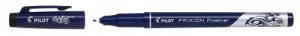 Image of Pilot FriXion Erasable Fineliner Black PK12