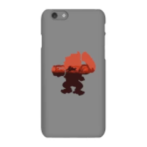 Image of Nintendo Donkey Kong Silhouette Serengeti Phone Case - iPhone 6S - Snap Case - Gloss