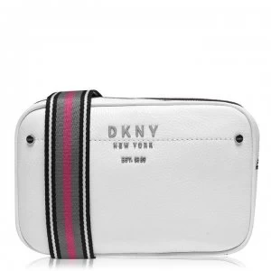 Image of DKNY Medium Camera Cross-Body Bag - White WHT