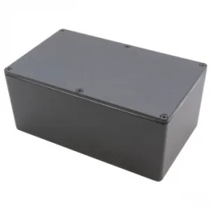 Image of Hammond 1590WEEBK Watertight Diecast Enclosure 200 x 120 x 80 Black