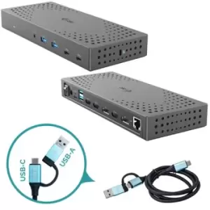 Image of i-tec USB 3.0 / USB-C / Thunderbolt 3x 4K Docking Station Gen 2 + Power Delivery 100W