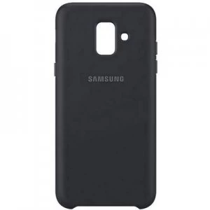 Image of Samsung Dual Layer Back cover Samsung Galaxy A6 (2018) Black