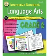 Image of interactive notebook language arts workbook