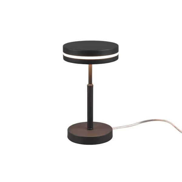 Image of Franklin Modern 6W LED Table Lamp Anthracite 3000K