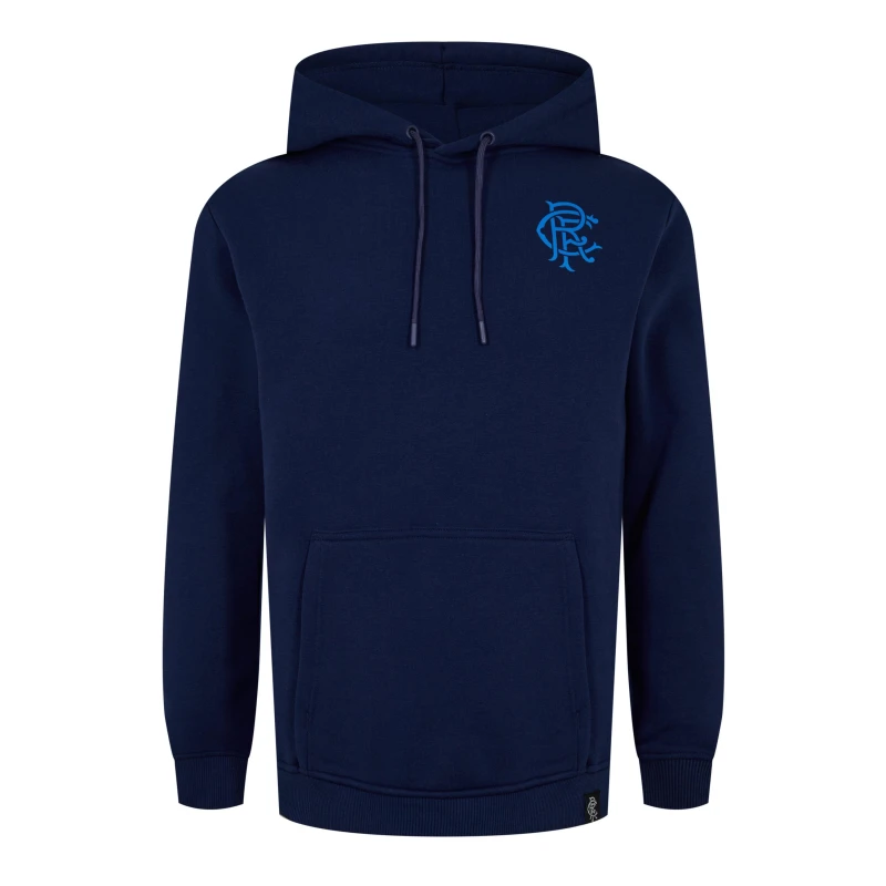 Image of Castore Rangers Hoodie Adults Blue Depths male L