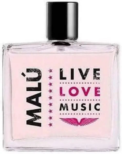 Image of Malu Live Love Music Eau de Toilette For Her 200ml