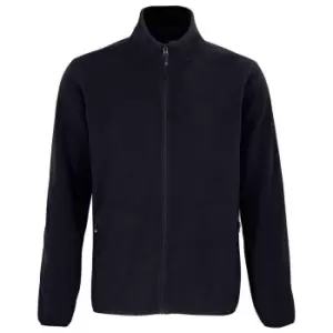Image of SOLS Mens Factor Recycled Fleece Jacket (M) (Navy)