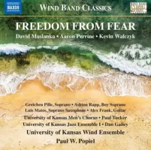 Image of Freedom from Fear Music for Wind Band by David Maslanka CD Album