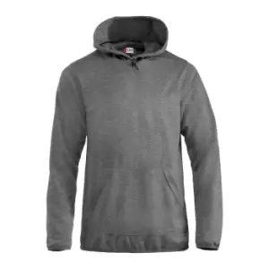 Image of Clique Unisex Adult Danville Hoodie (M) (Grey Melange)