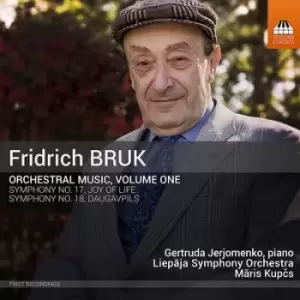 Image of Fridrich Bruk Orchestral Music - Volume 1 by Fridrich Bruk CD Album