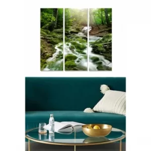 Image of MDF1555194 Multicolor Decorative MDF Painting (3 Pieces)