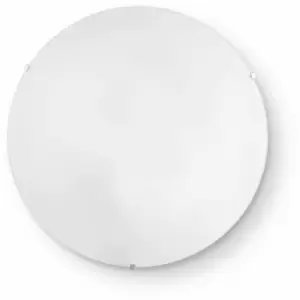 Image of White ceiling light simply 2 bulbs