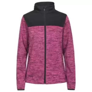 Image of Trespass Womens/Ladies Laverne DLX Softshell Jacket (S) (Fuchsia)