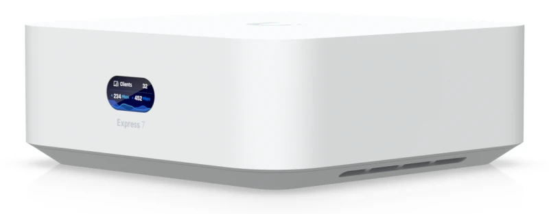Image of Ubiquiti UniFi Express 7 gateway/controller 10. 100. 1000. 2500. 10000