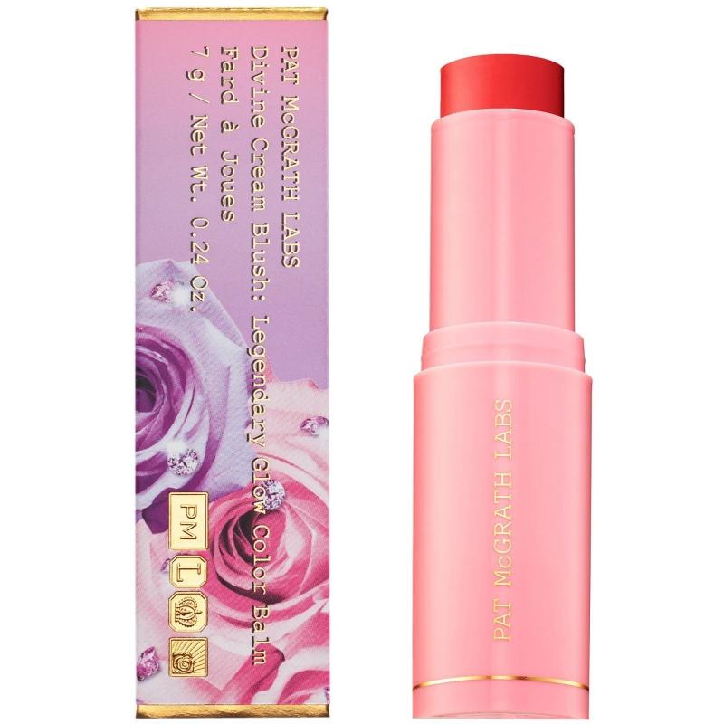 Image of Pat McGrath Labs Divine Blush Legendary Glow Colour Balm 7g (Various Shades) - Electric Bloom Glow