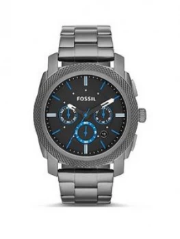 Image of Fossil Machine Chronograph Blue Accents