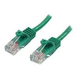 Image of StarTech 45PAT50CMGN 0.5m Cat5e UUTP UTP Green Networking Cable