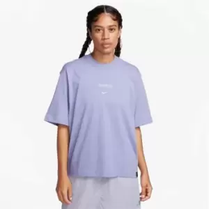 Image of Nike Tottenham Hotspur Fearless Boxy T-Shirt 2023 2024 Womens - Purple