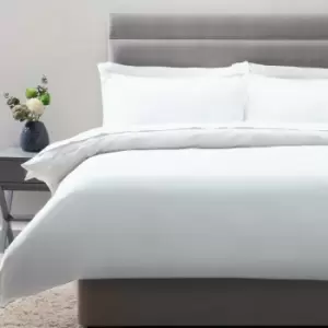 Image of Belledorm 450 Thread Count 100% Pima Cotton Duvet Cover Set, White, Single
