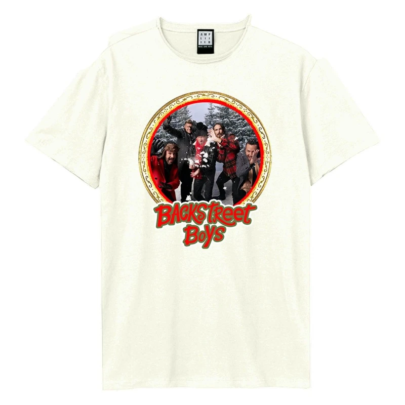 Image of Amplified Amplified Men Ornament Backstreet T-Shirt in White Size: X-Small White XS Male 5063527791900