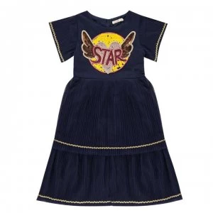 Image of Billieblush Star Dress - Indigo Blue 85T