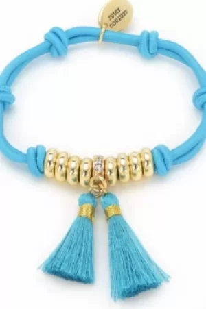 Image of Juicy Couture Jewellery Multicharm Knotted Hair Elastic JEWEL WJW757-457
