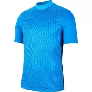 Image of Nike Gardien Short Sleeve Goalkeeper T-Shirt Mens - Blue