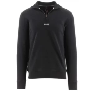 Image of BOSS Black Regular Fit Half Zip Zapper 1 Sweatshirt