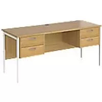 Image of Dams International Desk MH616P22WHO 1,600 x 600 x 725 mm
