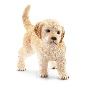 Image of SCHLEICH Farm World Golden Retriever Dog Puppy Toy Figure