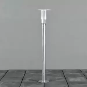 Image of Mode Outdoor Classic Short Post 8W LED Galvanized Steel Clear Plastic Rough Proof, IP54