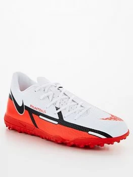 Image of Nike Phantom GT Club Astro Turf Football Boots - White, Size 11, Men