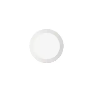 Image of Ideal Lux Groove - LED 1 Light Large Round Cool Recessed Spotlight White