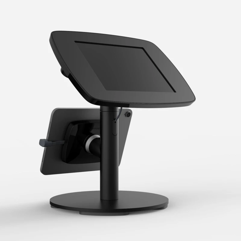 Image of Bouncepad Original Twin + Counter Base Apple iPad Mini 4 / 5 Gen 7.9 (2015 - 2019) Black Covered Front Camera and Home Button TWCO-B1-