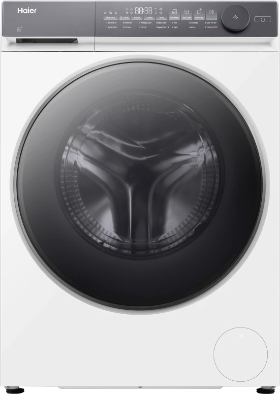 Image of Haier X Series 7 HW100-B14367U-UK 10KG WiFi Connected Washing Machine with 1400 rpm - White - A Rated