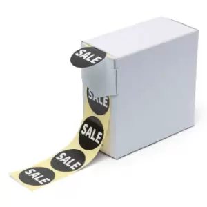 Image of Rillprint Discount Stickers Sale 250 Pcs X 5 Rolls Black And White