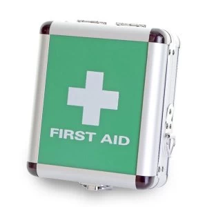 Image of Click Medical First Aid Case Aluminium Small Ref CM1015 Up to 3 Day