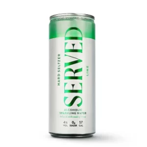 Image of SERVED Lime Hard Seltzer 250ml